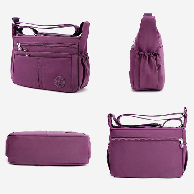 Multi-Pocket Large Capacity Waterproof Casual Crossbody Bag Shoulder Bag