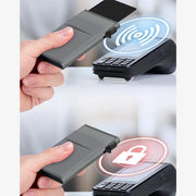 Women Men Ultra Slim Card Holder RFID Blocking Protective Cover