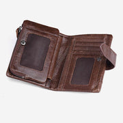 Vintgae Genuine Leather Large Capacity Wallet