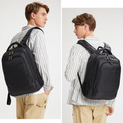 Multi-Pocket Backpack Business Casual Daypack Laptop Backpack for Men Women
