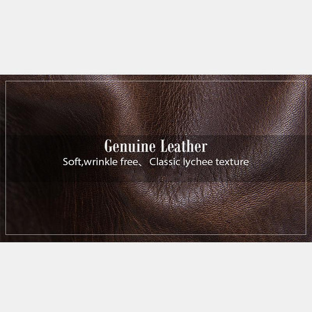 Genuine Leather Casual Vintage Wallet