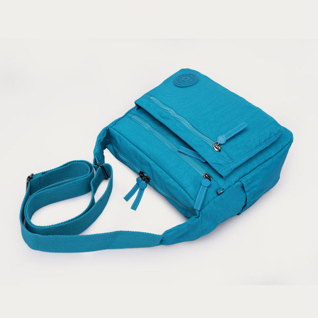 Lightweight Solid Color Women Purse Crossbody Bag Shoulder Bag for Travel Daily
