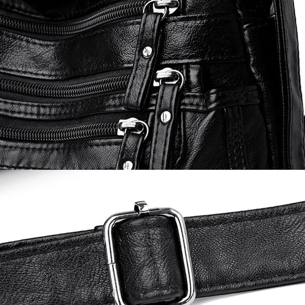 Large Capacity Multi-Pocket Crossbody Bag
