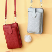 Multifunctional Elegant Embroidery Phone Bag Crossbody Bag