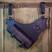 Waist Bag For Cosplay Medieval Retro Leather Sword Holder