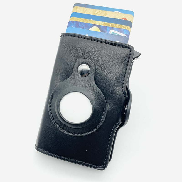 RFID Anti-theft Vintage Automatic Card Holder