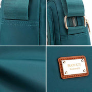 3 Layer Multi Pockets Crossbody Women Purse Small Lightweight Casual Shoulder Bag