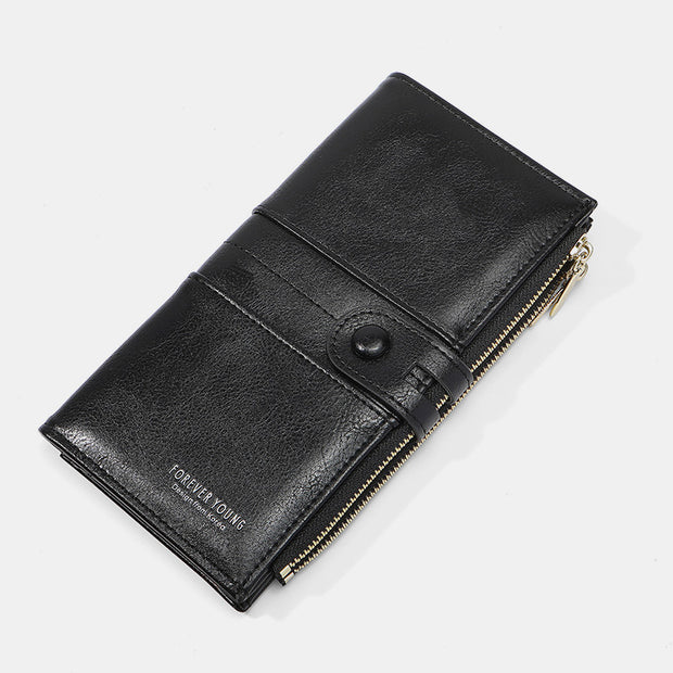 Multi-Slot Elegant Card Holder Long Wallet