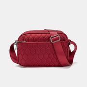 Crossbody Bag for Women Triple Zip Pockets Small Shoulder Bag