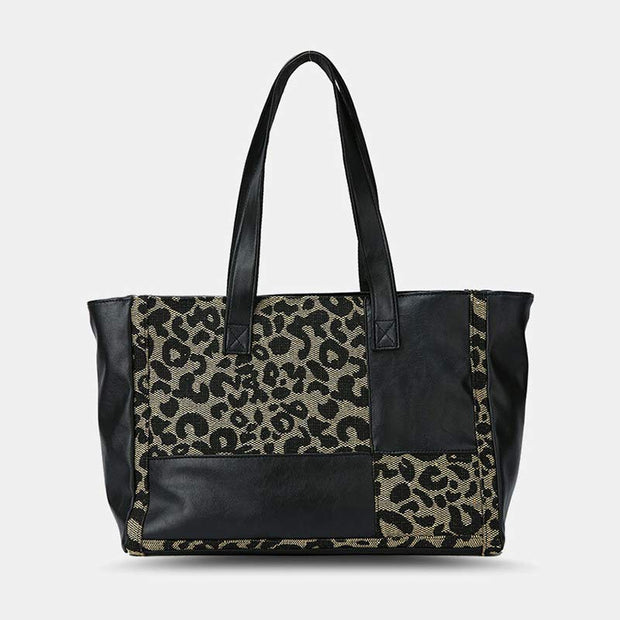Women's Fashion Tote Bag Patchwork Handbag Shoulder Bag Satchel Purses Bag