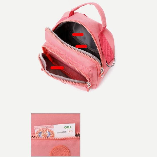 Small Crossbody Bag for Women Waterproof Lightweight Mini Backpack Daypack