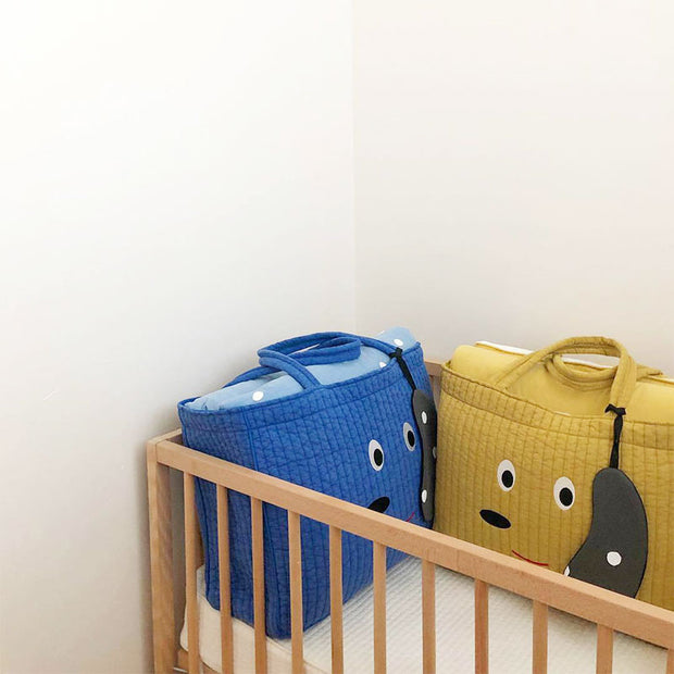 Women's Quilted Handbag Large Capacity Shoulder Bag Mommy Bag Weekender Purse