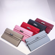 Women Classic Leather Wallet Large Capacity Credit Card Holder Clutch