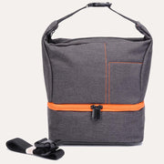 Camera Case Handbag with Crossbody Strap for SLR DSLR Lenses Cables Accessories