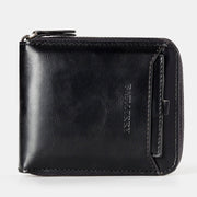 Anti-theft Large Capacity Removable Card Slot Classic Short Wallet
