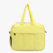 Portable Fitness Tote Light Color Adjustable Wide Strap Crossbody Bag