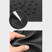 Simple Messenger Bag For Men Outdoor Durable Waterproof Leather Bag