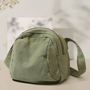 Casual Crossbody Bag For Women Canvas Simple Travel Purse