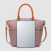 Lychee Pebble Grain Tote For Lady Classic Crossbody Leather Bag