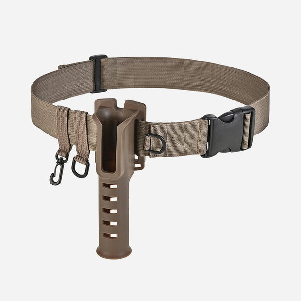 Belt Fishing Bag For Outdoor Adjustable Waist Rod Holder